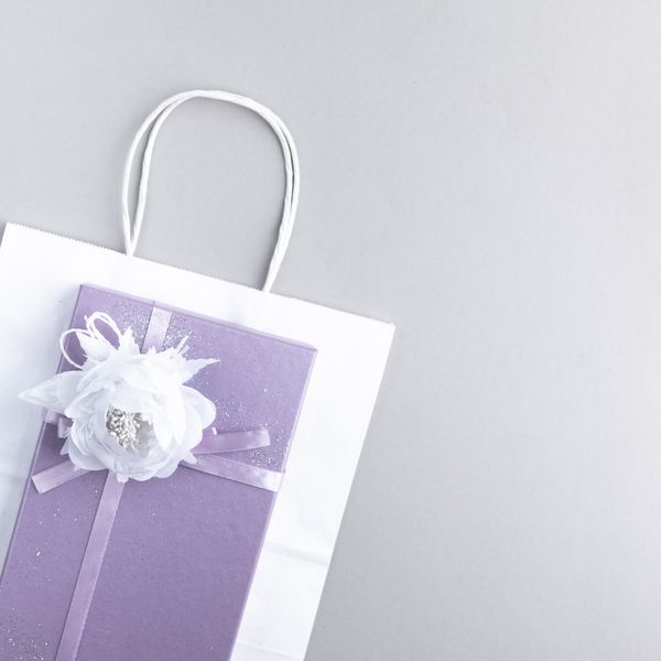 Wrapped gift box